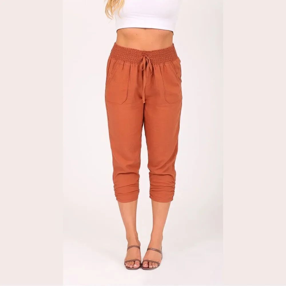 ✨ Juniors' Ruched-Hem Jogger Pants✨